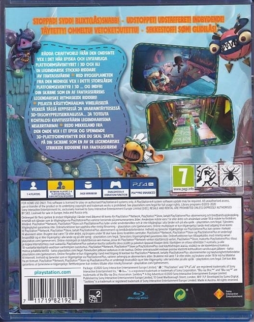 Sackboy A Big Adventure - Nordisk Version - PS4 (A Grade) (Genbrug)